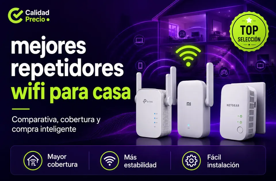 Mejores repetidores wifi para casa: guía premium para acertar