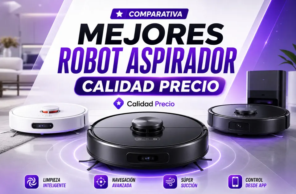 Mejores robot aspirador calidad precio: guía de compra