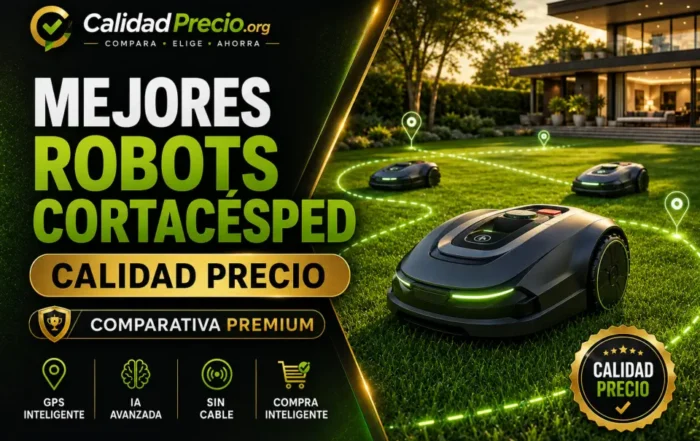 Mejores robots cortacésped calidad precio: guía premium para automatizar el jardín sin pagar de más