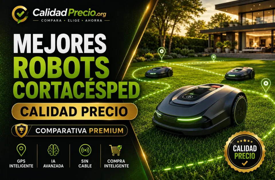 Mejores robots cortacésped calidad precio: guía premium para automatizar el jardín sin pagar de más