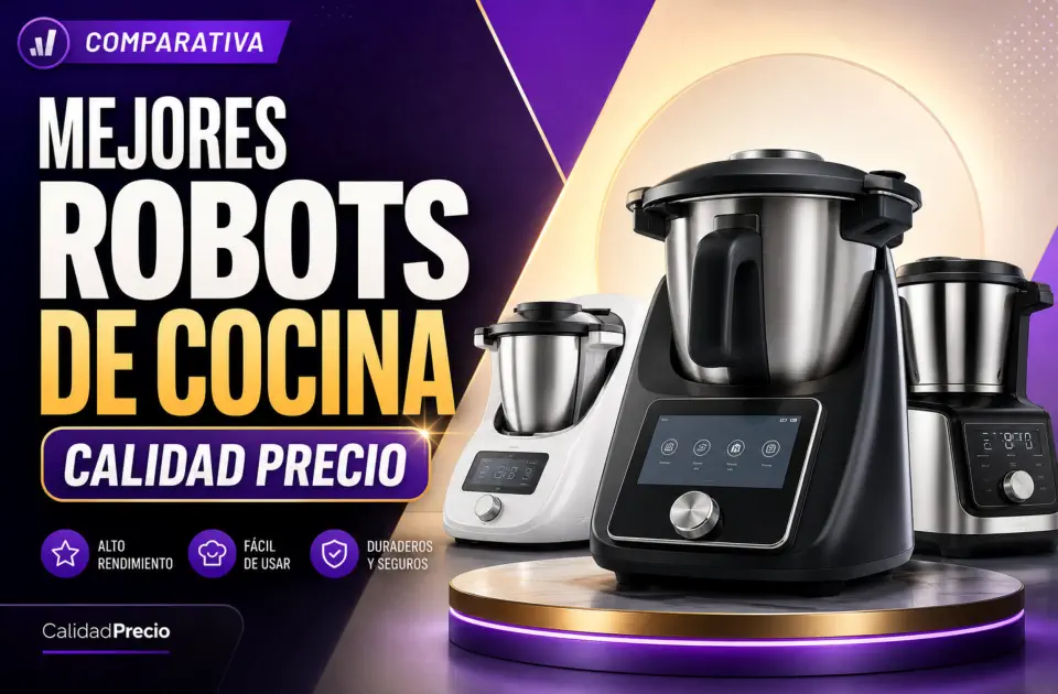 Mejores robots de cocina calidad precio: guía de compra