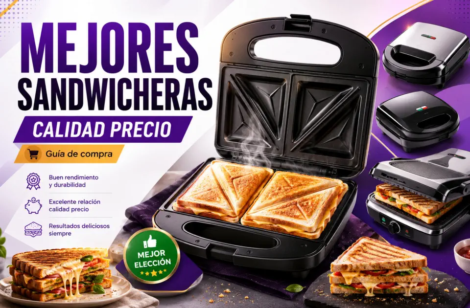 Mejores sandwicheras calidad precio