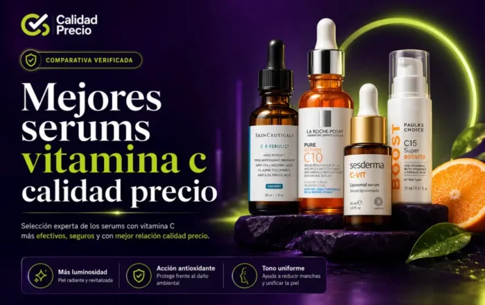 Mejores serums vitamina C calidad precio: guía premium para elegir bien