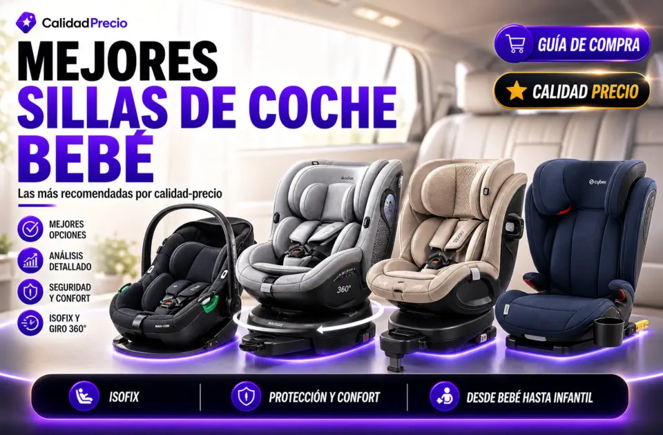 Mejores sillas de coche bebé calidad precio: guía premium para comprar bien