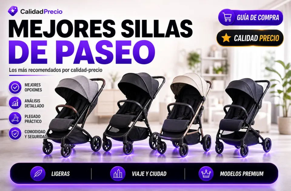 Mejores sillas de paseo calidad precio: guía de compra premium