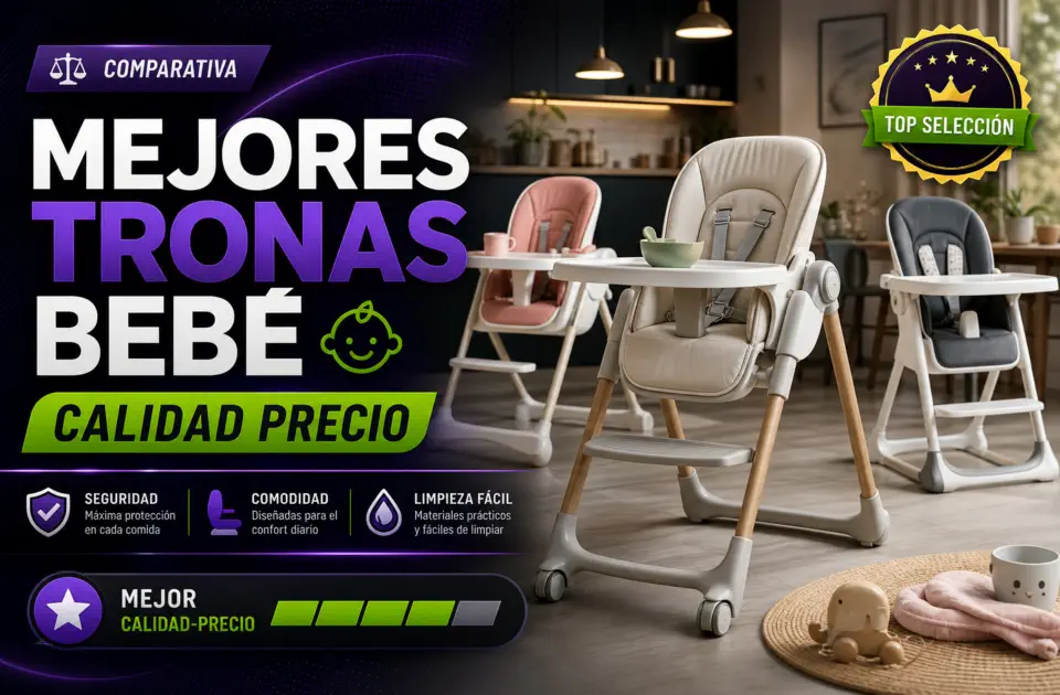 Mejores trona bebé calidad precio