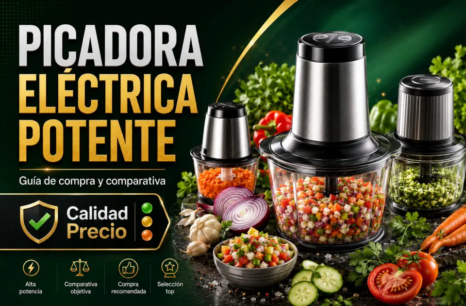 Picadora eléctrica potente: guía premium para elegir la mejor sin pagar de más