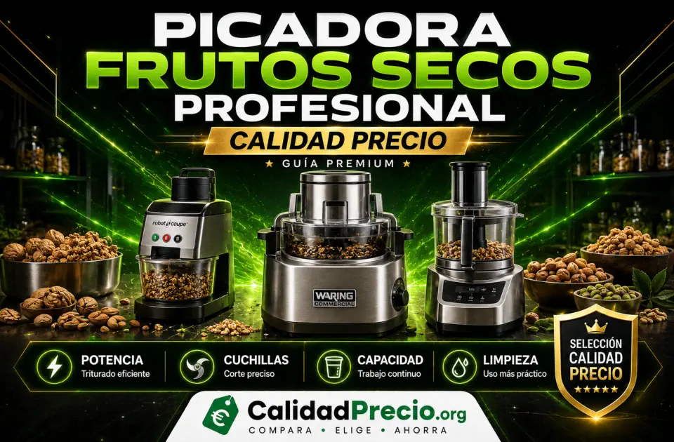 Picadora Frutos Secos Profesional: guía premium para comprar una picadora potente y fiable