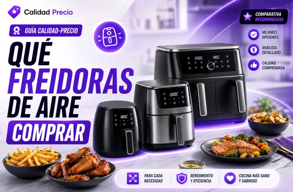 Qué freidoras de aire comprar: mejores modelos calidad-precio
