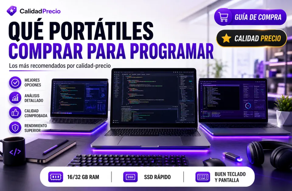 Qué portátiles comprar para programar: mejores modelos premium calidad-precio