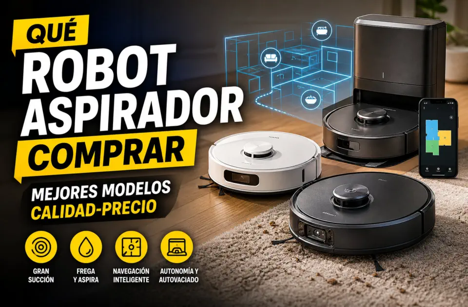 Qué robot aspirador comprar: mejores modelos calidad-precio