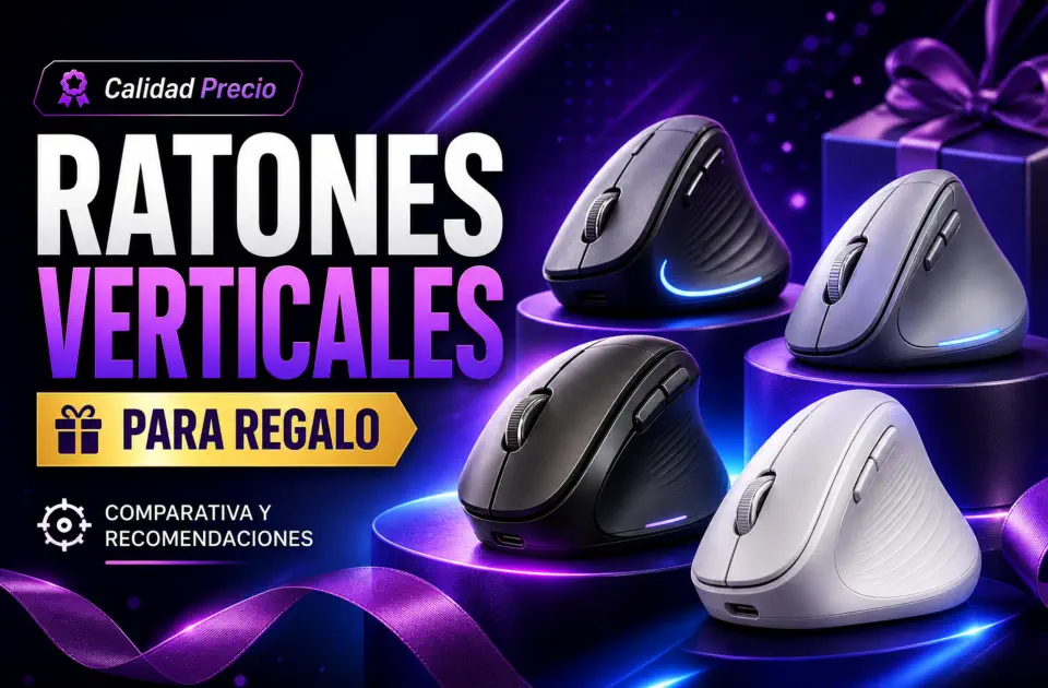 Ratones verticales para regalo: mejores opciones calidad-precio