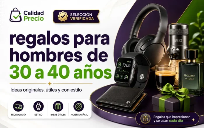 Regalos para hombres de 30 a 40 años: 6 aciertos con compra verificada