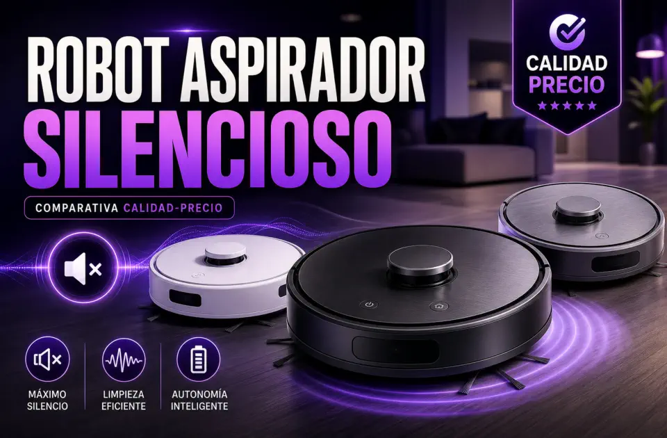 Robot aspirador silencioso: los mejores calidad-precio