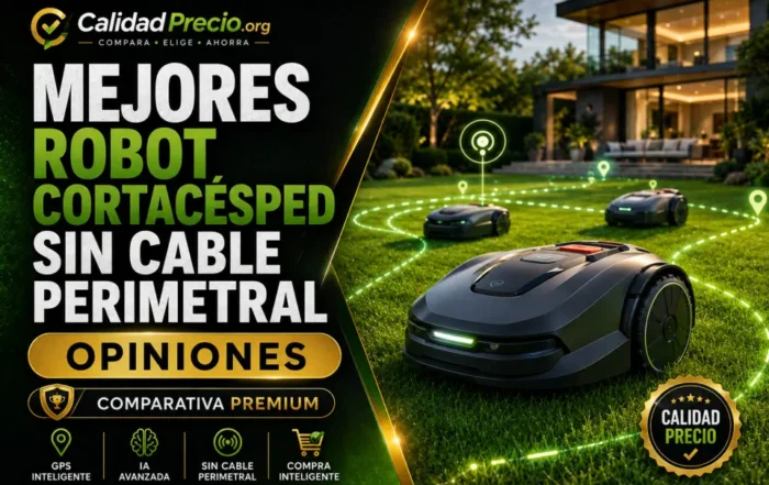 Robot cortacésped sin cable perimetral opiniones: guía premium para comprar con criterio