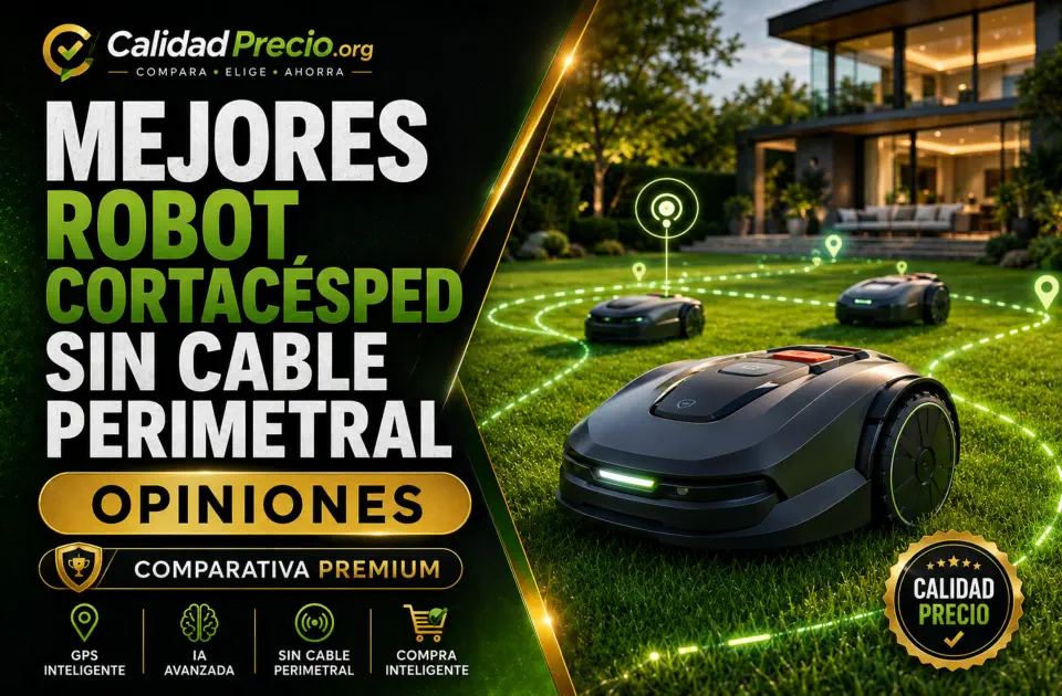 Robot cortacésped sin cable perimetral opiniones: guía premium para comprar con criterio