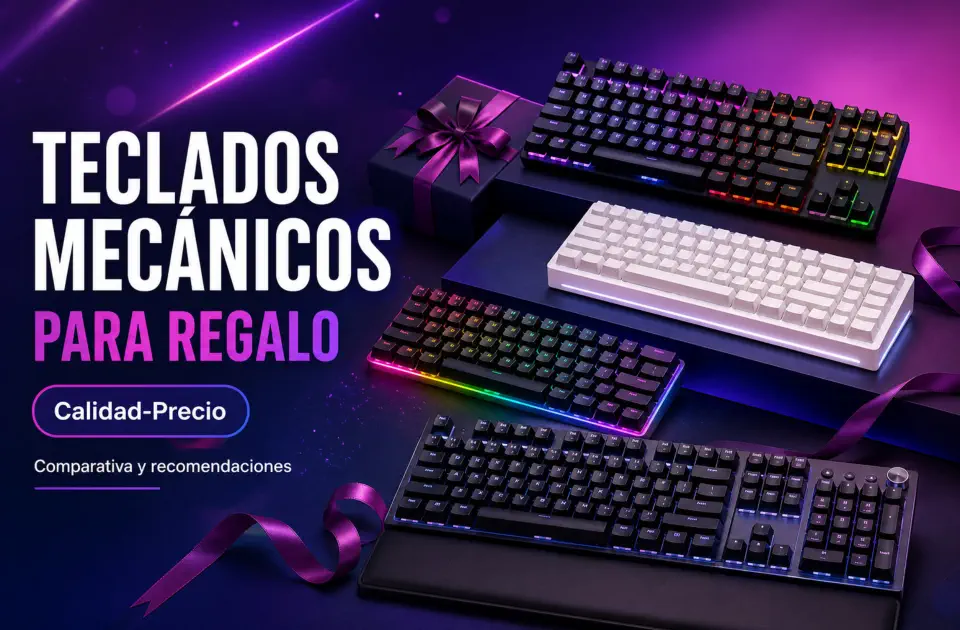 teclados mecánicos para regalo